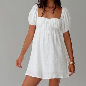 Princess Polly Let's Dance Mini Dress White